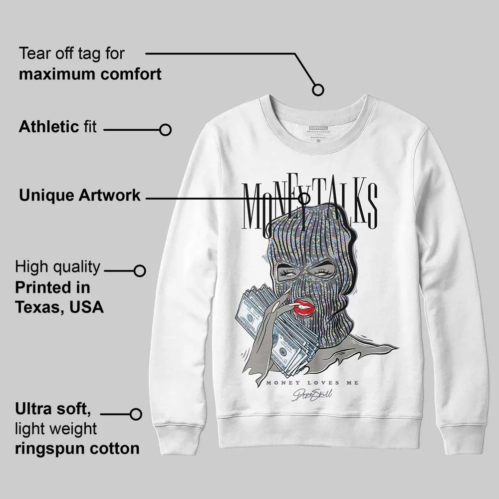 Year Of The Snake 11s DopeSkill Sweatshirt Money Talks Graphic sold by DopeSkill product image thumbnail 3