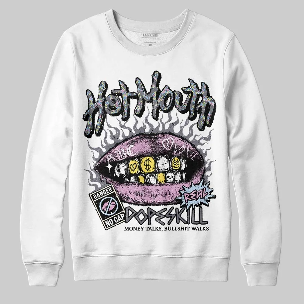 Year Of The Snake 11s DopeSkill Sweatshirt Hot Mouth Graphic sold by DopeSkill
