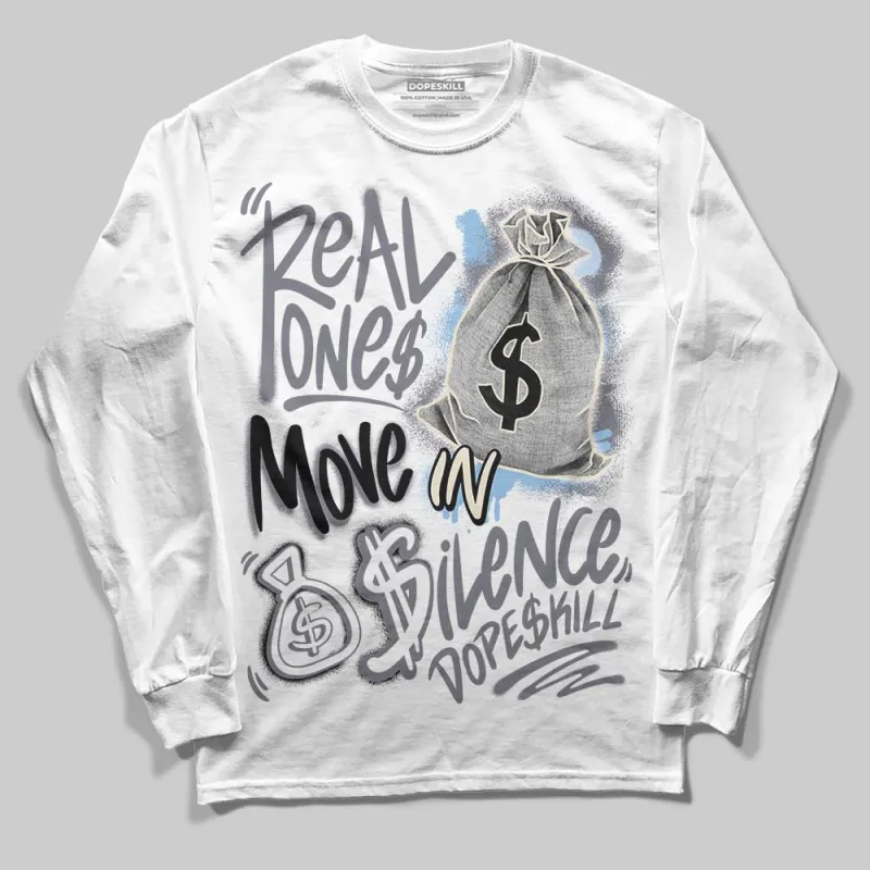 Year Of The Snake 11s DopeSkill Long Sleeve T-Shirt Real Ones Move In Silence Graphic sold by DopeSkill