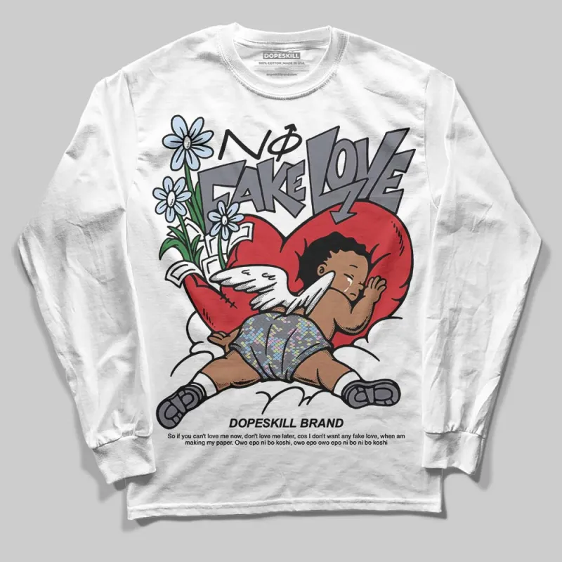 Year Of The Snake 11s DopeSkill Long Sleeve T-Shirt No Fake Love Graphic sold by DopeSkill