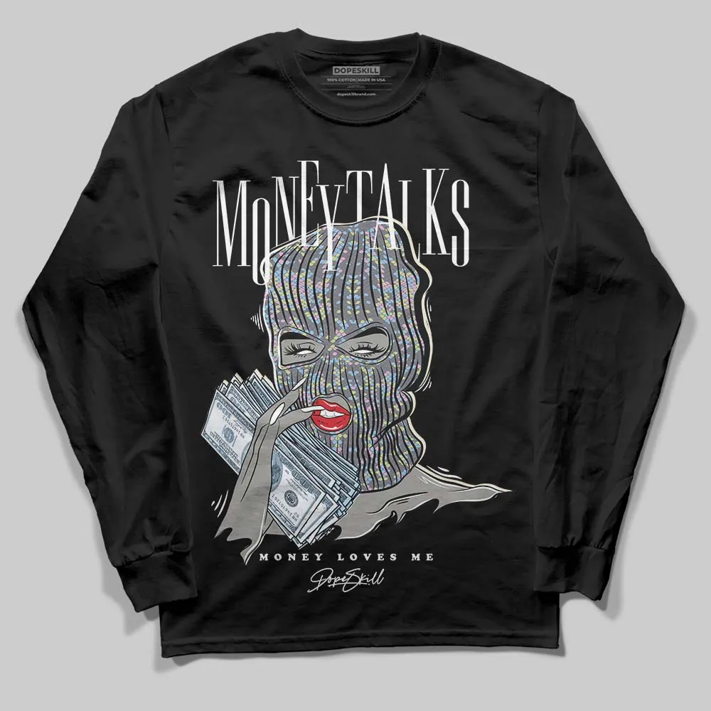 Year Of The Snake 11s DopeSkill Long Sleeve T-Shirt Money Talks Graphic sold by DopeSkill product image thumbnail 2