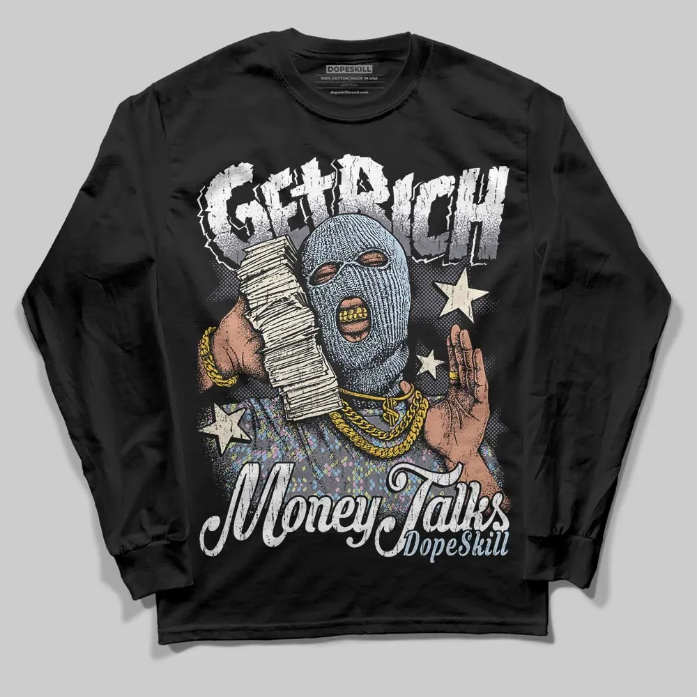 Year Of The Snake 11s DopeSkill Long Sleeve T-Shirt Get Rich Graphic sold by DopeSkill product image thumbnail 2