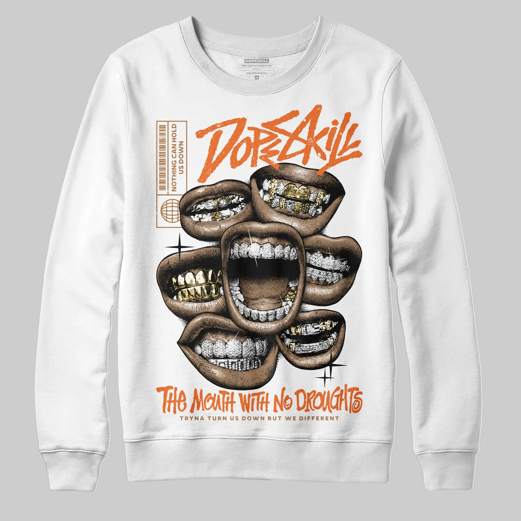 Samba Leopard Pack Preloved Red DopeSkill Sweatshirt The Mouth With No Droughts Graphic sold by DopeSkill