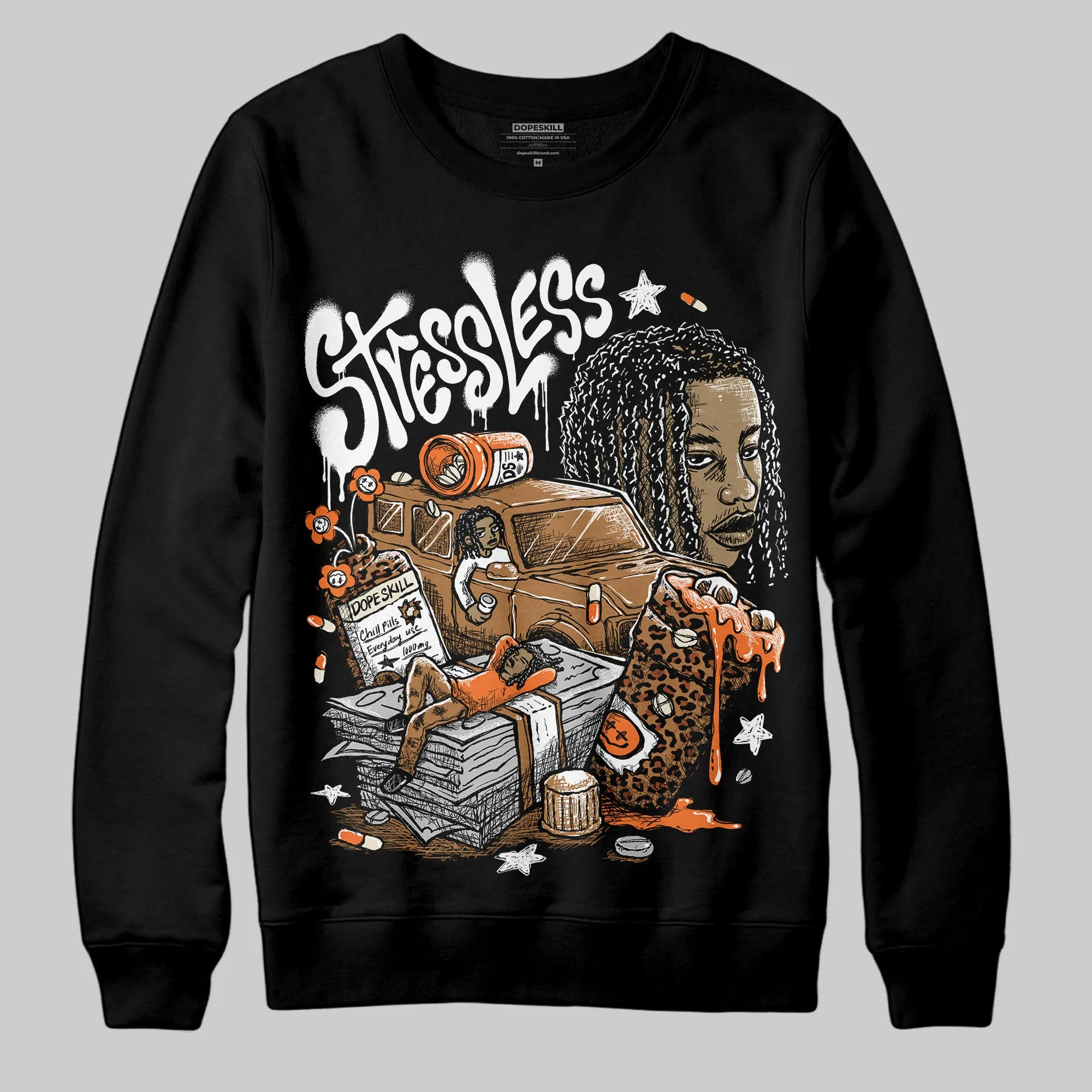 Samba Leopard Pack Preloved Red DopeSkill Sweatshirt Stressless Graphic sold by DopeSkill product image thumbnail 2