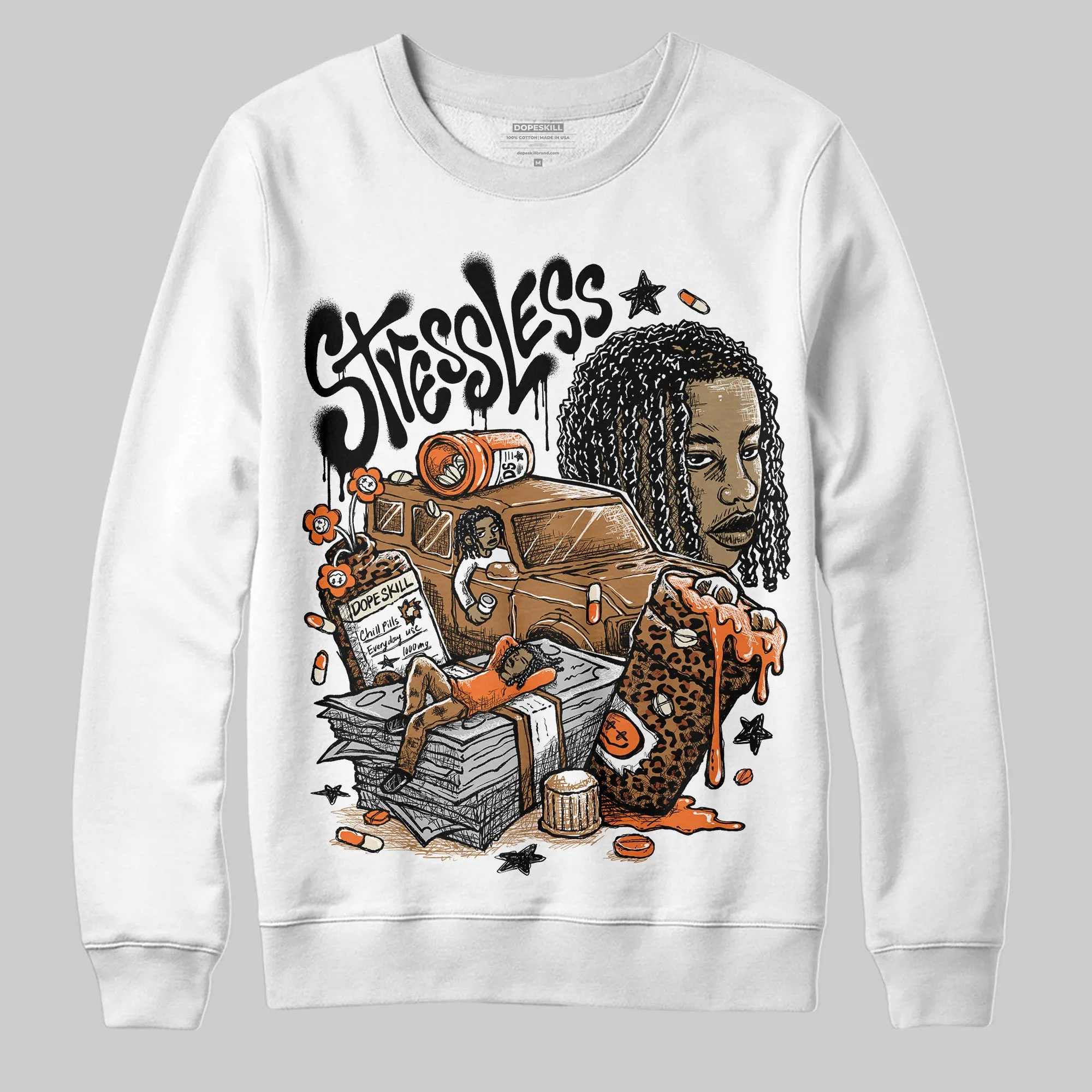 Samba Leopard Pack Preloved Red DopeSkill Sweatshirt Stressless Graphic sold by DopeSkill