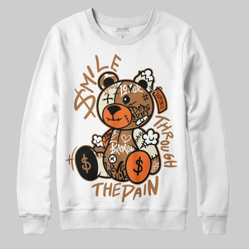 Samba Leopard Pack Preloved Red DopeSkill Sweatshirt Smile Through The Pain Graphic sold by DopeSkill