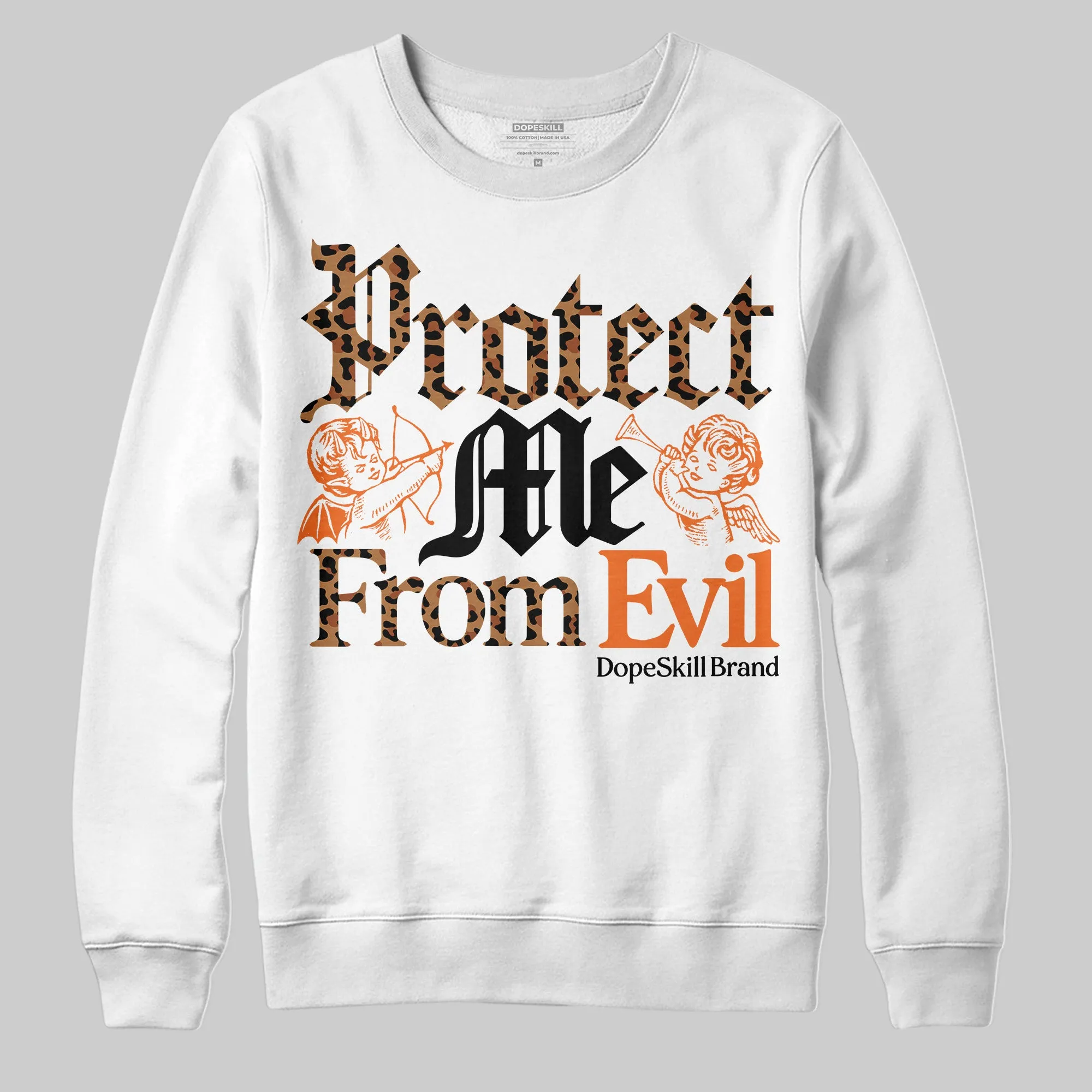 Samba Leopard Pack Preloved Red DopeSkill Sweatshirt Protect Me From Evil Graphic sold by DopeSkill