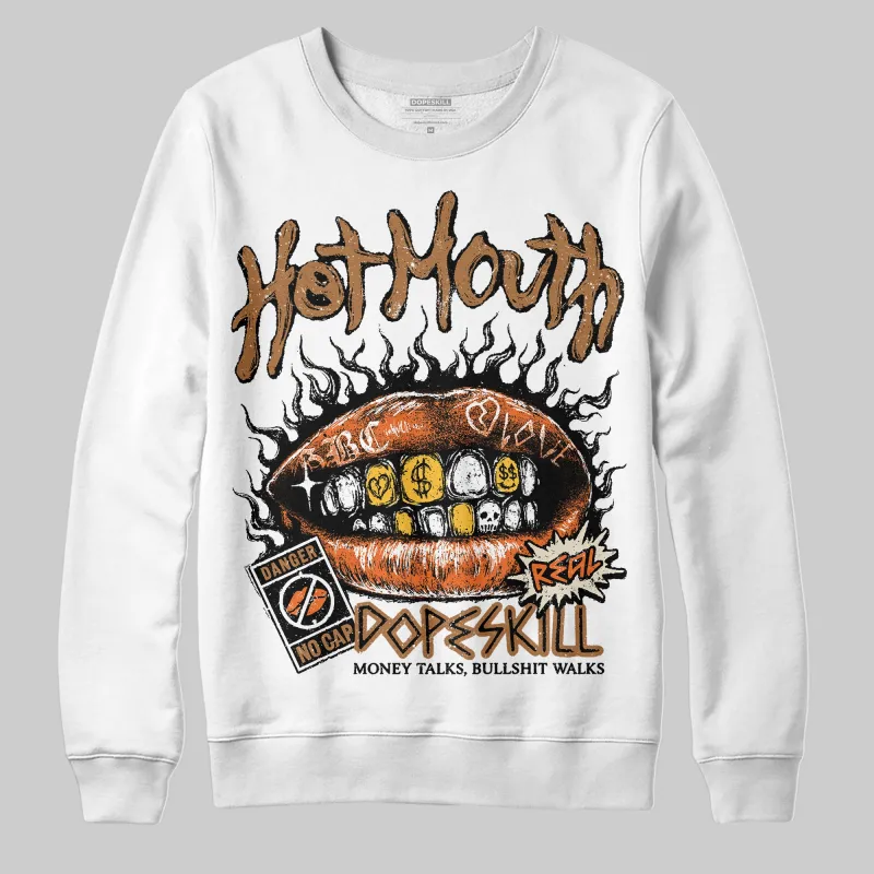 Samba Leopard Pack Preloved Red DopeSkill Sweatshirt Hot Mouth Graphic sold by DopeSkill