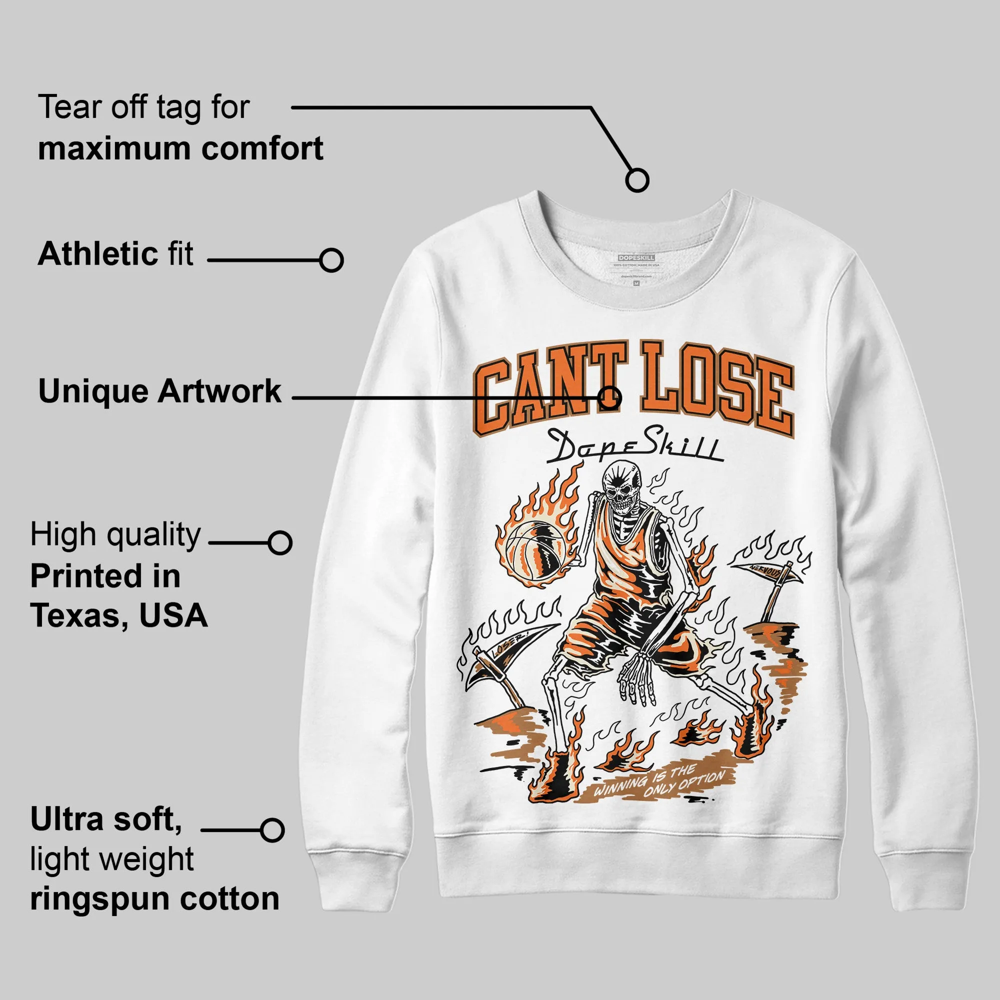 Samba Leopard Pack Preloved Red DopeSkill Sweatshirt Cant Lose Graphic sold by DopeSkill product image thumbnail 3