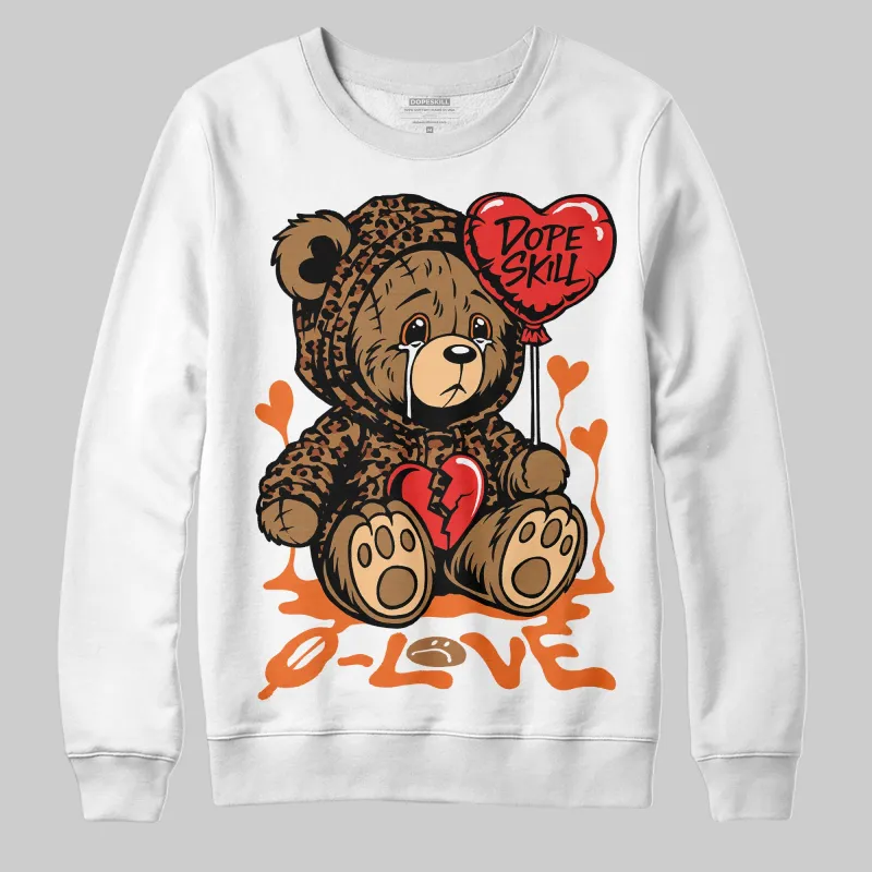 Samba Leopard Pack Preloved Red DopeSkill Sweatshirt Broken Bear Graphic sold by DopeSkill