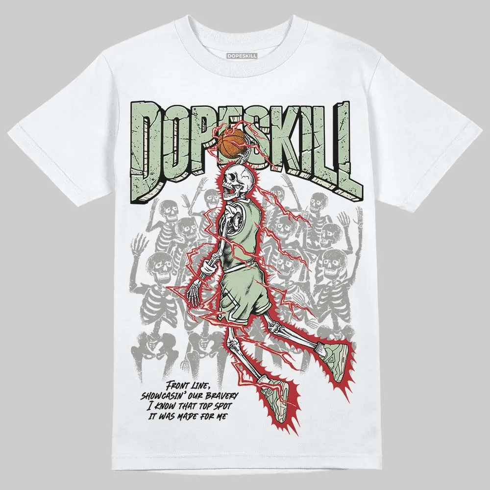 Seafoam 4s 2025 DopeSkill T-Shirt Thunder Dunk Graphic sold by DopeSkill product image thumbnail 2