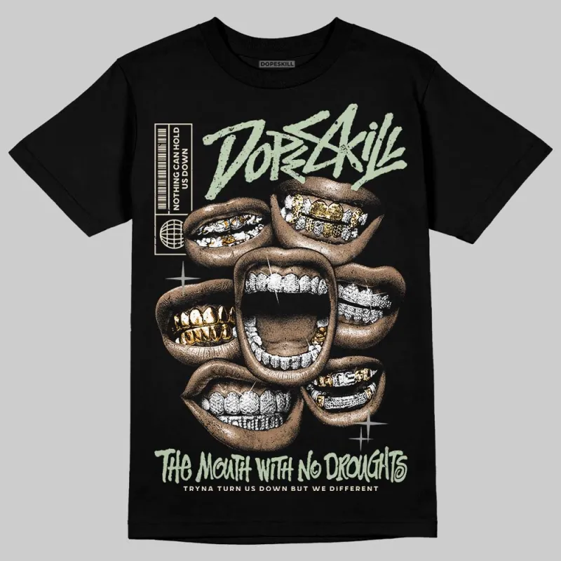 Seafoam 4s 2025 DopeSkill T-Shirt The Mouth With No Droughts Graphic sold by DopeSkill