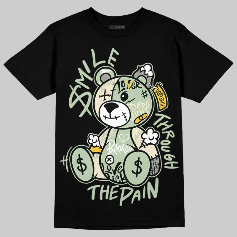 Seafoam 4s 2025 DopeSkill T-Shirt Smile Through The Pain Graphic sold by DopeSkill
