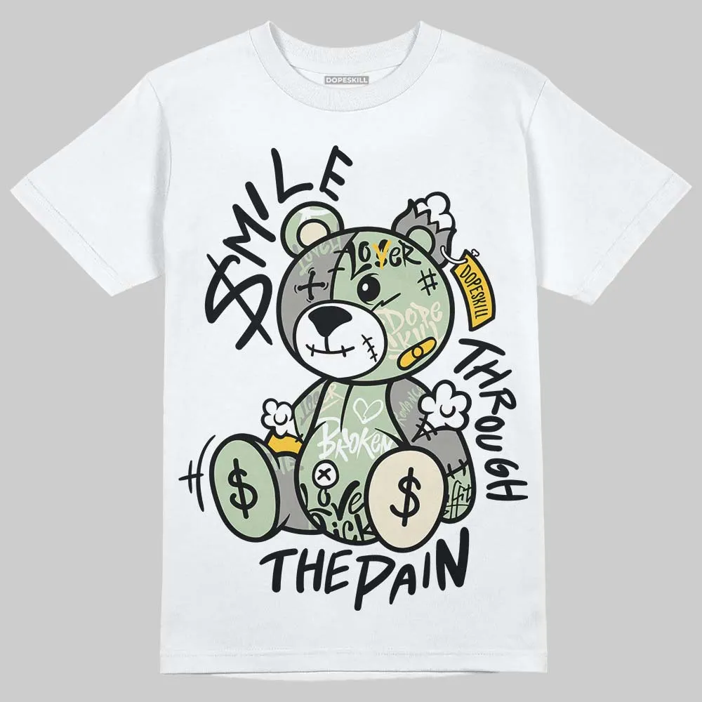 Seafoam 4s 2025 DopeSkill T-Shirt Smile Through The Pain Graphic sold by DopeSkill product image thumbnail 2