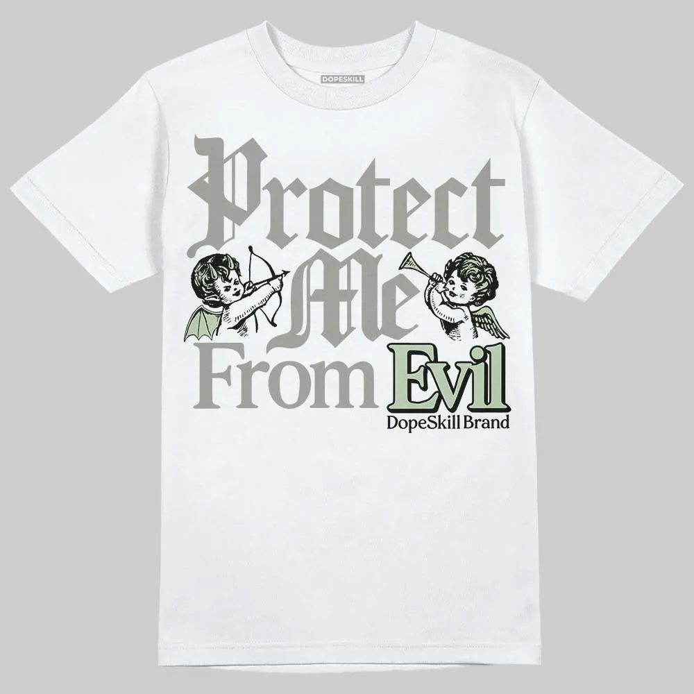 Seafoam 4s 2025 DopeSkill T-Shirt Protect Me From Evil Graphic sold by DopeSkill product image thumbnail 2