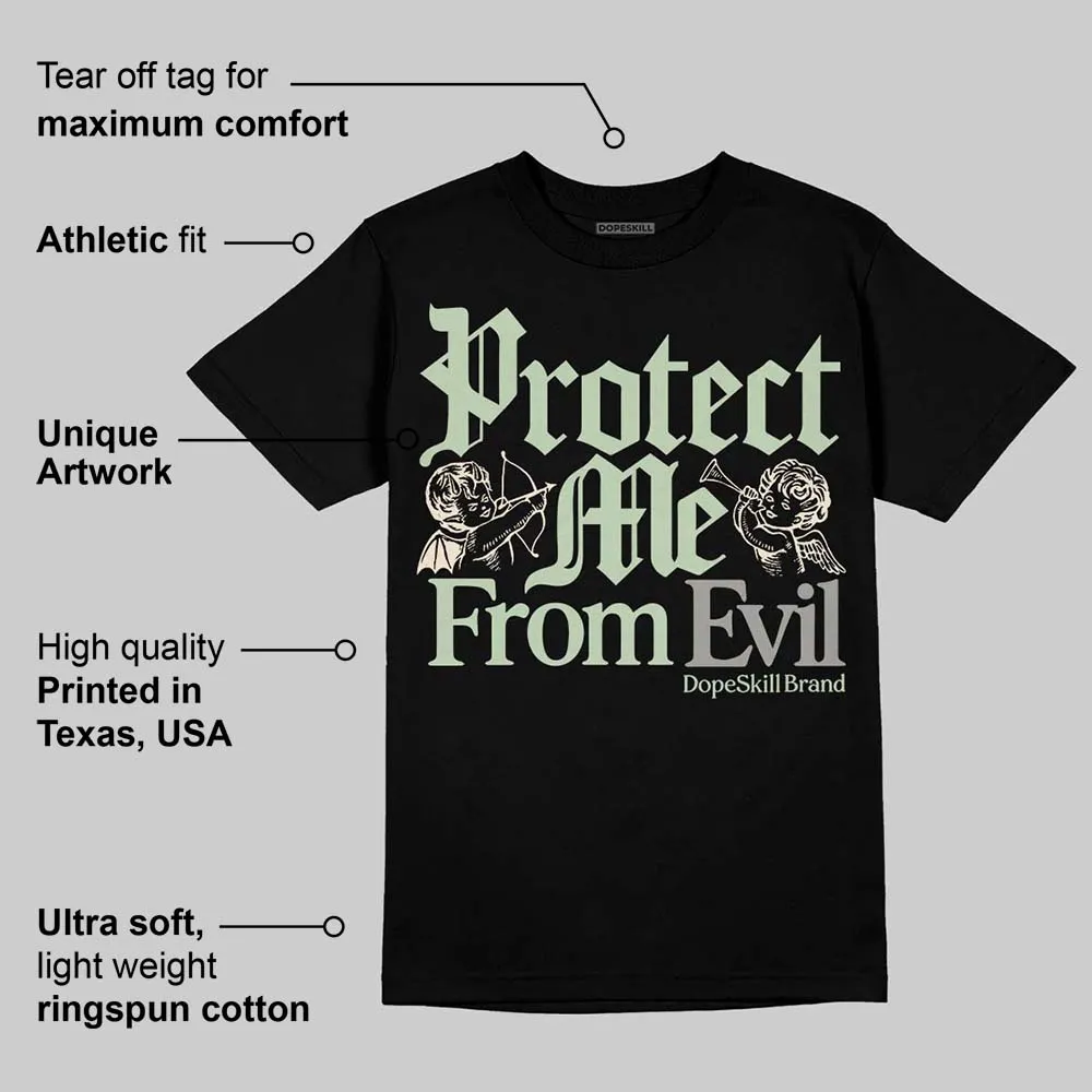 Seafoam 4s 2025 DopeSkill T-Shirt Protect Me From Evil Graphic sold by DopeSkill product image thumbnail 3