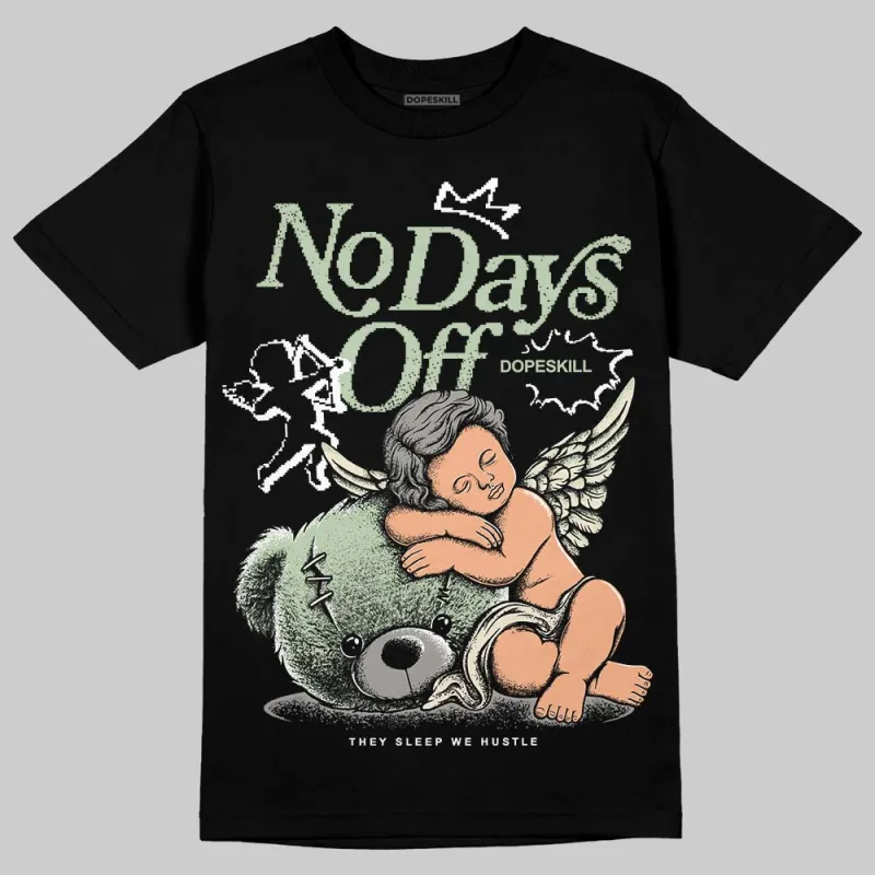 Seafoam 4s 2025 DopeSkill T-Shirt New No Days Off Graphic sold by DopeSkill