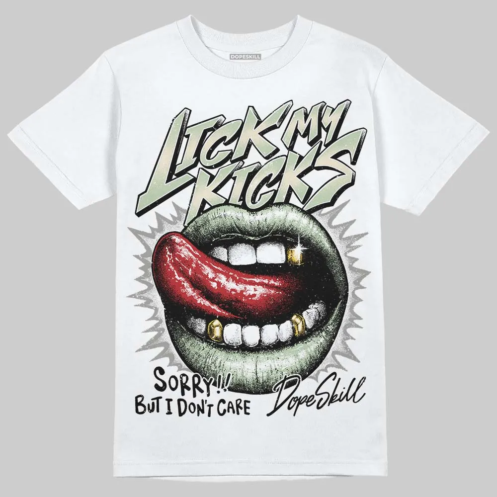 Seafoam 4s 2025 DopeSkill T-Shirt Lick My Kicks Graphic sold by DopeSkill product image thumbnail 2