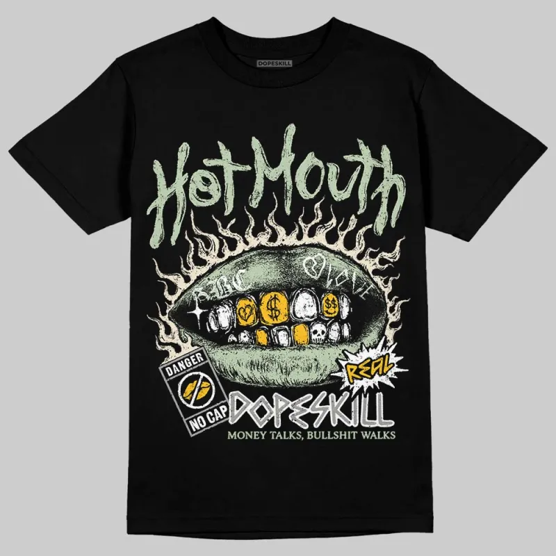 Seafoam 4s 2025 DopeSkill T-Shirt Hot Mouth Graphic sold by DopeSkill