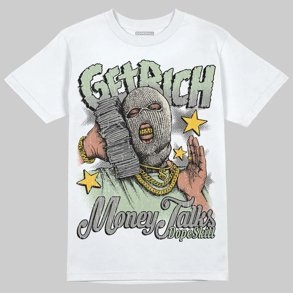 Seafoam 4s 2025 DopeSkill T-Shirt Get Rich Graphic sold by DopeSkill product image thumbnail 2