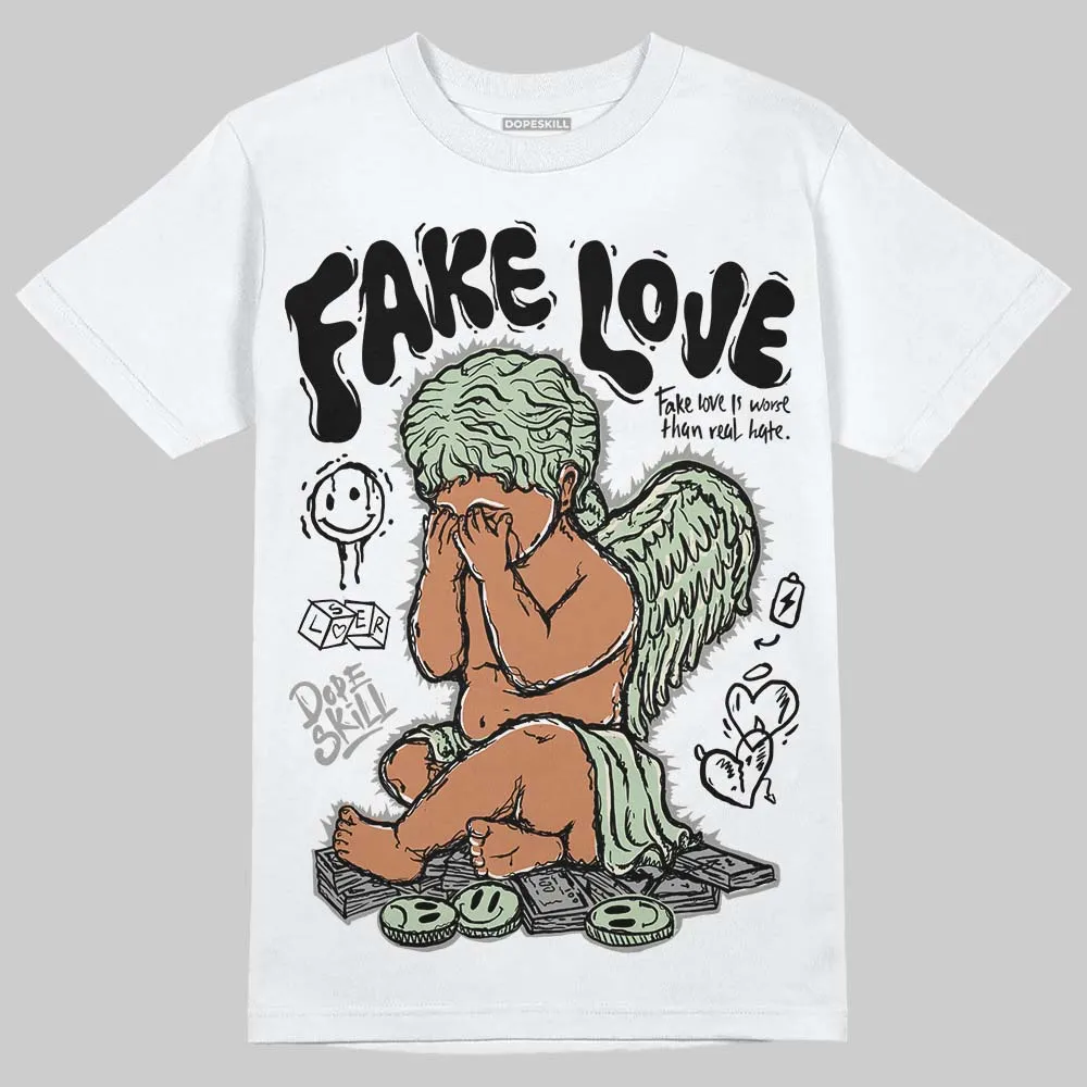 Seafoam 4s 2025 DopeSkill T-Shirt False Love Graphic sold by DopeSkill product image thumbnail 2
