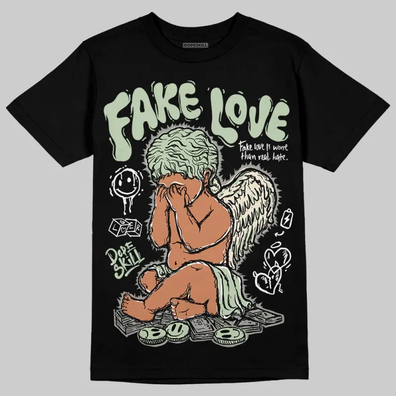 Seafoam 4s 2025 DopeSkill T-Shirt False Love Graphic sold by DopeSkill