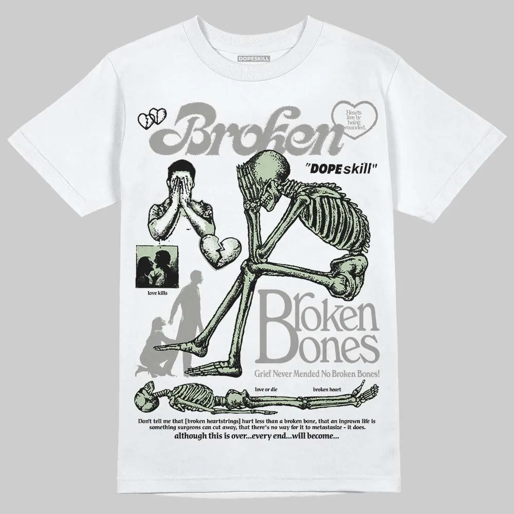 Seafoam 4s 2025 DopeSkill T-Shirt Broken Bones Graphic sold by DopeSkill product image thumbnail 2