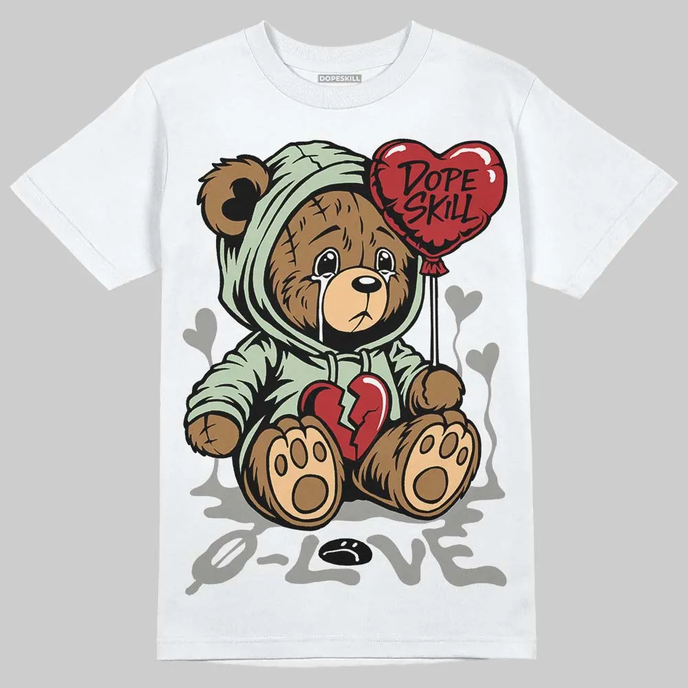 Seafoam 4s 2025 DopeSkill T-Shirt Broken Bear Graphic sold by DopeSkill product image thumbnail 2