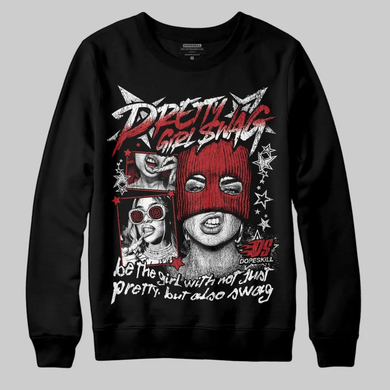 Flu Game 12s DopeSkill Sweatshirt Pretty Girl Swag Graphic sold by DopeSkill