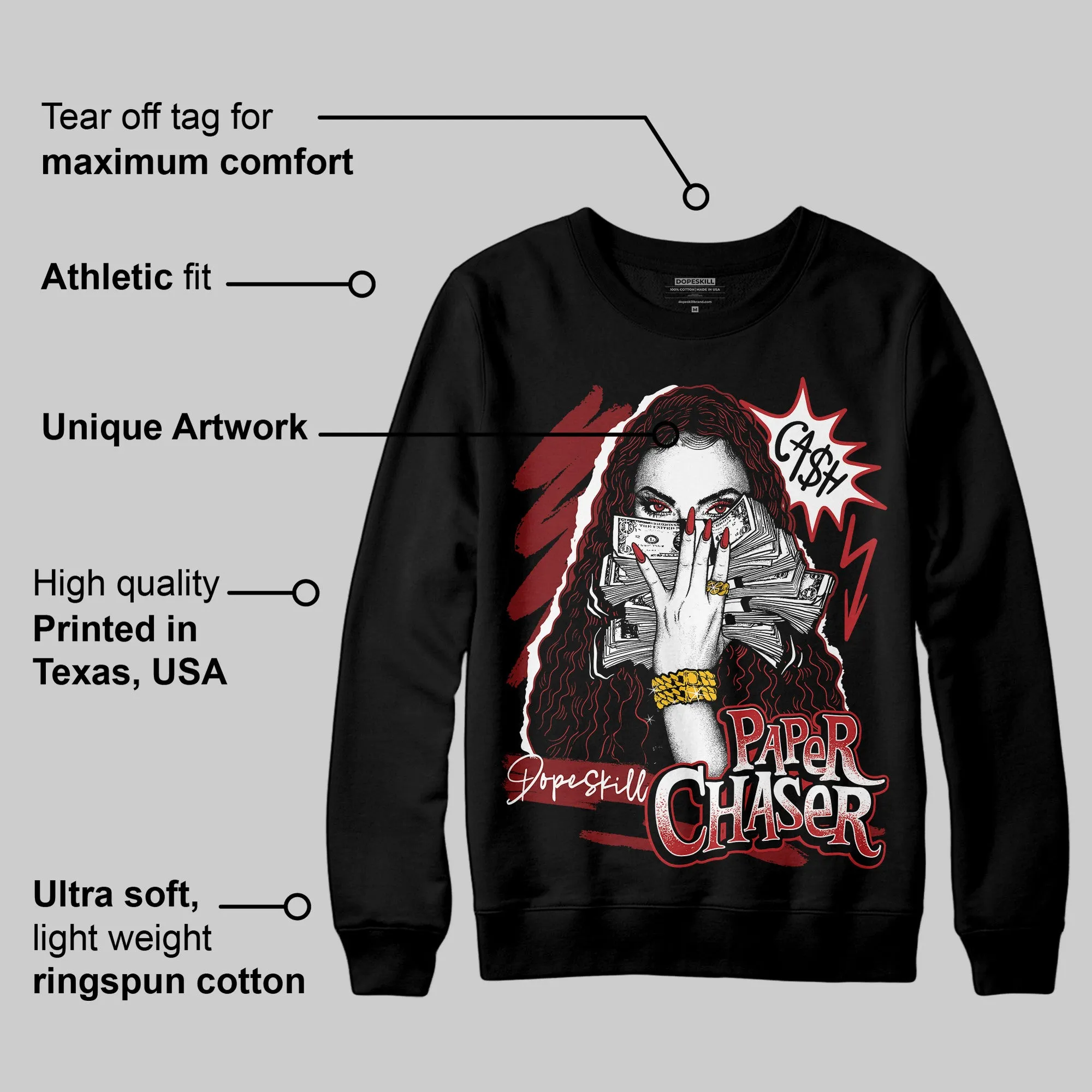 Flu Game 12s DopeSkill Sweatshirt NPC Graphic sold by DopeSkill product image thumbnail 3