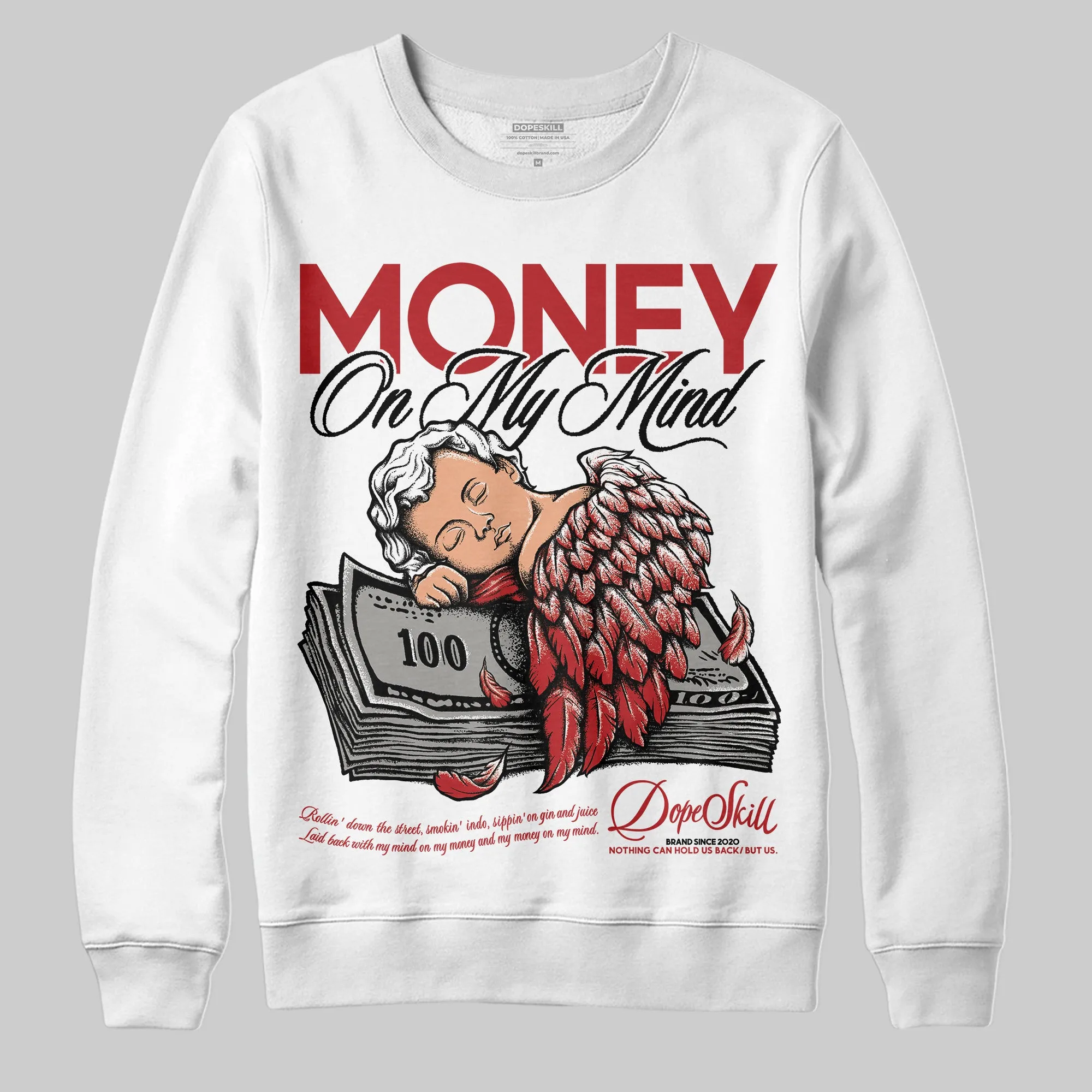 Flu Game 12s DopeSkill Sweatshirt MOMM Graphic sold by DopeSkill product image thumbnail 2