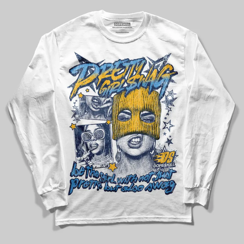 Retro Dunk From Above 4s DopeSkill Long Sleeve T-Shirt Pretty Girl Swag Graphic sold by DopeSkill