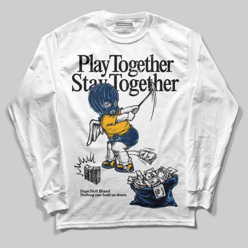 Retro Dunk From Above 4s DopeSkill Long Sleeve T-Shirt Play together, Stay together Graphic sold by DopeSkill