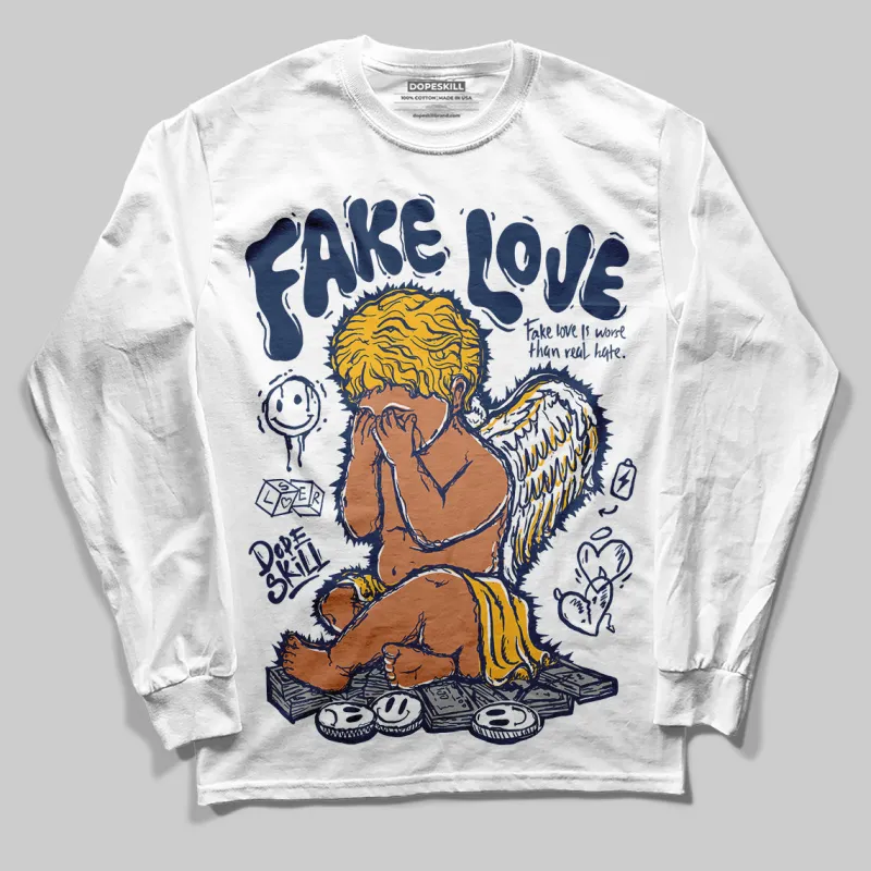 Retro Dunk From Above 4s DopeSkill Long Sleeve T-Shirt False Love Graphic sold by DopeSkill