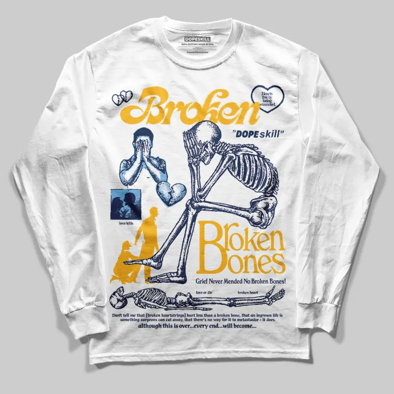Retro Dunk From Above 4s DopeSkill Long Sleeve T-Shirt Broken Bones Graphic sold by DopeSkill