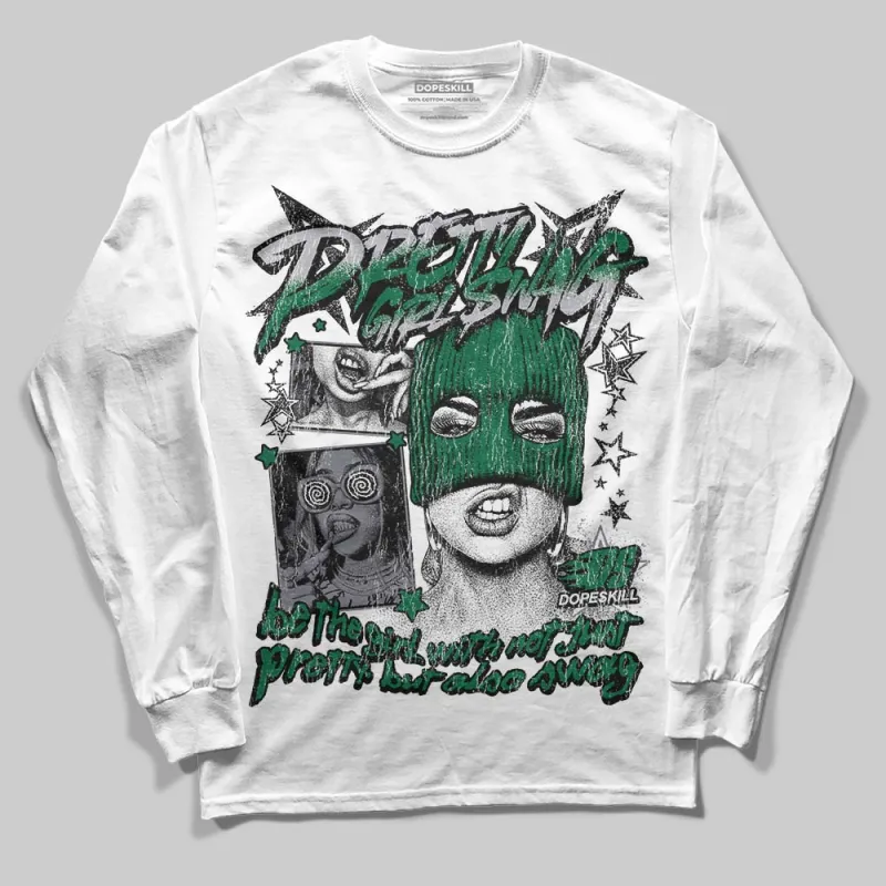 GT-2160 Shamrock Green DopeSkill Long Sleeve T-Shirt Pretty Girl Swag Graphic sold by DopeSkill