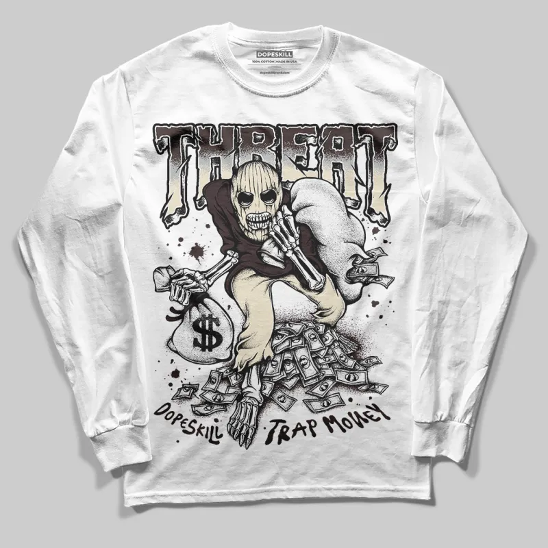 Runner 2.0 Sneakers Brown Fabric DopeSkill Long Sleeve T-Shirt Threat Graphic made by DopeSkill