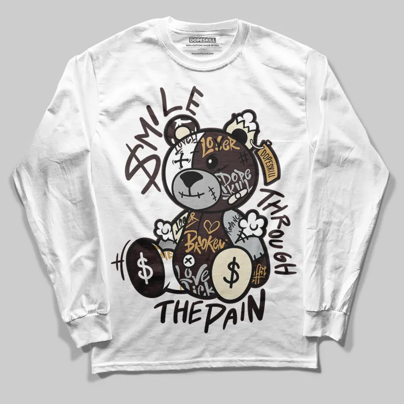Runner 2.0 Sneakers Brown Fabric DopeSkill Long Sleeve T-Shirt Smile Through The Pain Graphic sold by DopeSkill
