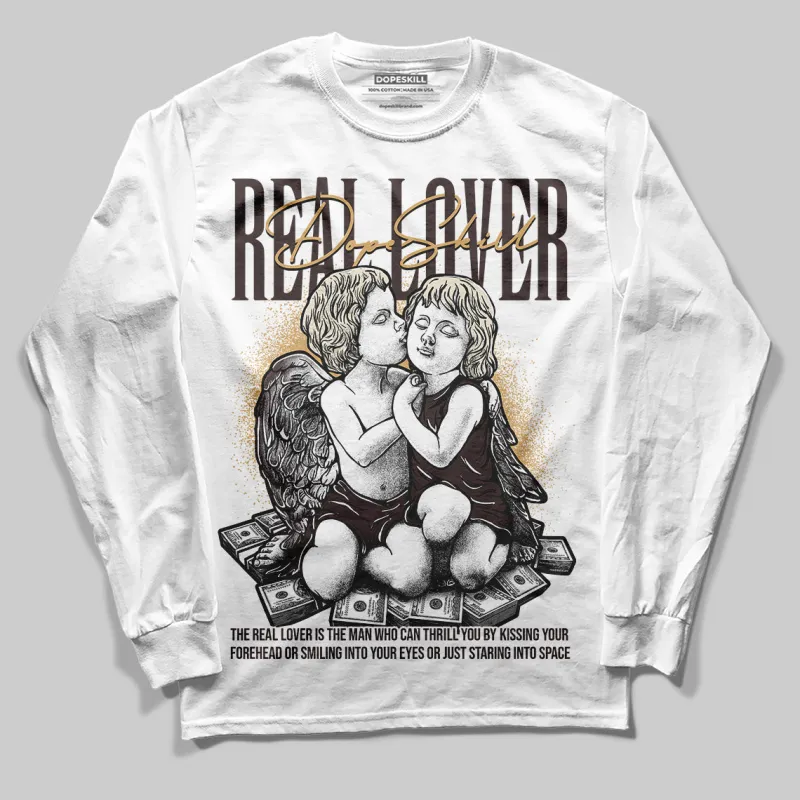 Runner 2.0 Sneakers Brown Fabric DopeSkill Long Sleeve T-Shirt Real Lover Graphic sold by DopeSkill