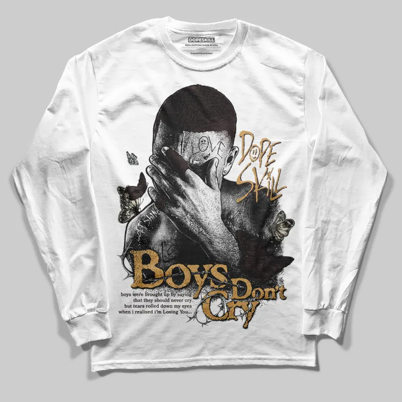 Runner 2.0 Sneakers Brown Fabric DopeSkill Long Sleeve T-Shirt Boys Don't Cry Graphic sold by DopeSkill