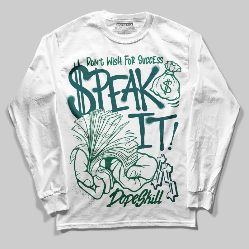 Gel 1130 White Dark Neptune DopeSkill Long Sleeve T-Shirt Speak It Graphic sold by DopeSkill