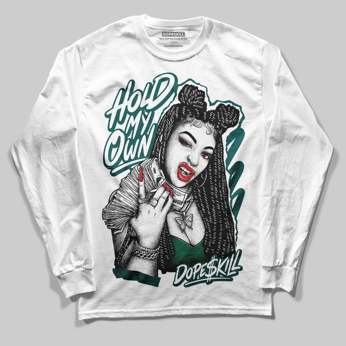 Gel 1130 White Dark Neptune DopeSkill Long Sleeve T-Shirt New H.M.O Graphic sold by DopeSkill