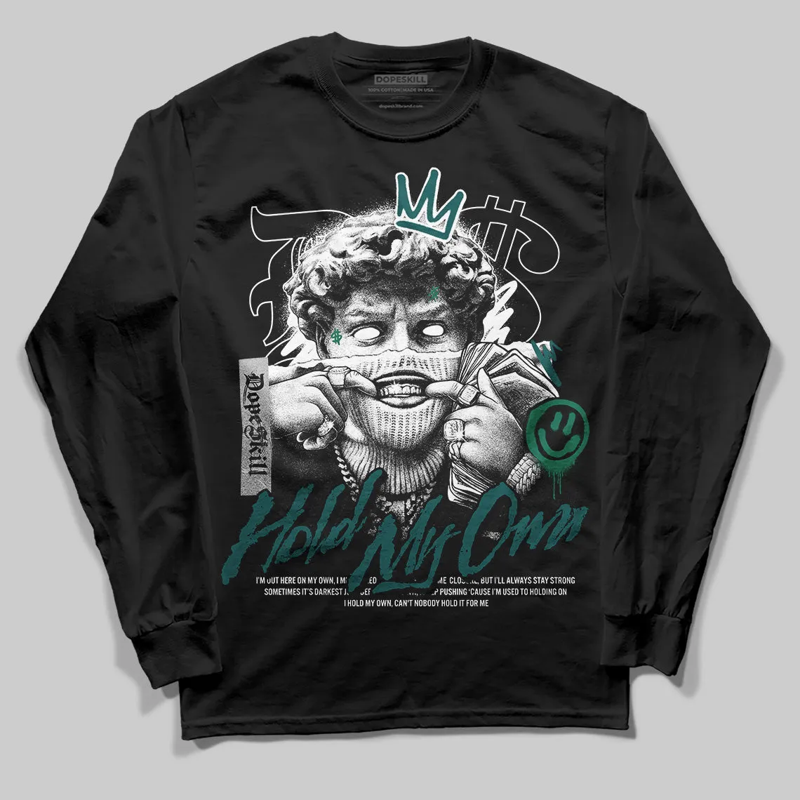 Gel 1130 White Dark Neptune DopeSkill Long Sleeve T-Shirt In My Way Graphic sold by DopeSkill product image thumbnail 2