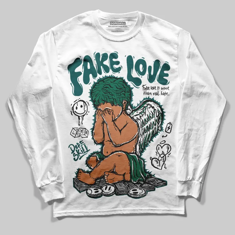 Gel 1130 White Dark Neptune DopeSkill Long Sleeve T-Shirt False Love Graphic sold by DopeSkill