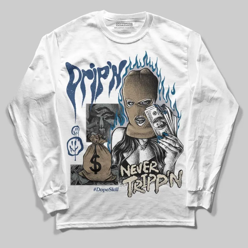 Gel Kayano 14 Cream Pure Silver DopeSkill Long Sleeve T-Shirt Drip'n Never Tripp'n Graphic sold by DopeSkill