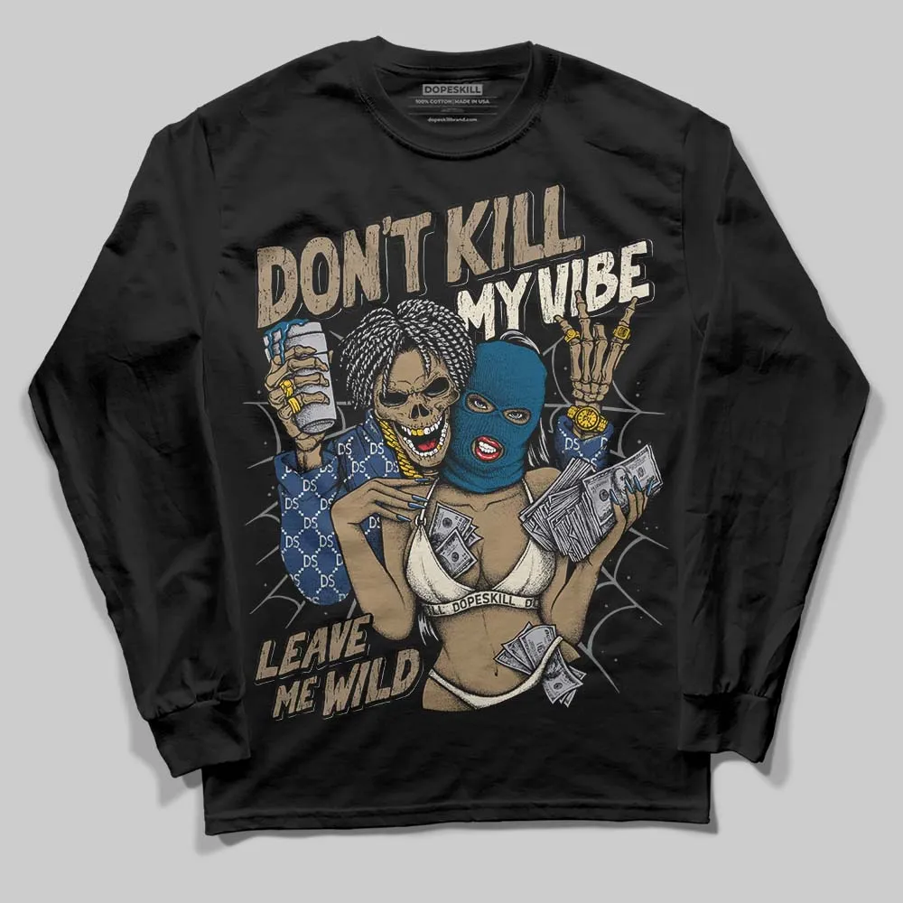 Gel Kayano 14 Cream Pure Silver DopeSkill Long Sleeve T-Shirt Don't Kill My Vibe Graphic sold by DopeSkill product image thumbnail 2