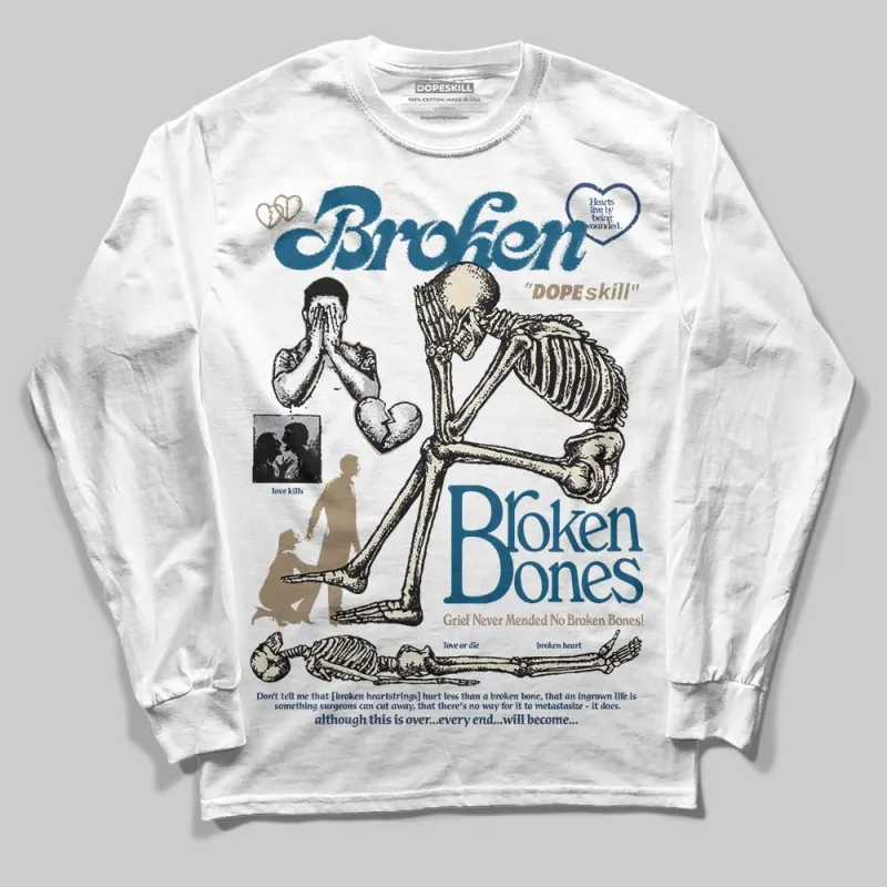 Gel Kayano 14 Cream Pure Silver DopeSkill Long Sleeve T-Shirt Broken Bones Graphic sold by DopeSkill