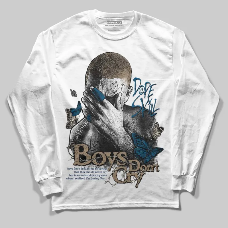 Gel Kayano 14 Cream Pure Silver DopeSkill Long Sleeve T-Shirt Boys Don't Cry Graphic sold by DopeSkill