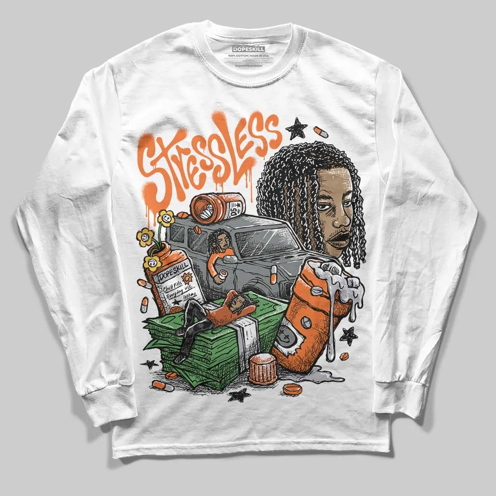 Kayano 14 Silver Piquant Orange DopeSkill Long Sleeve T-Shirt Stressless Graphic sold by DopeSkill