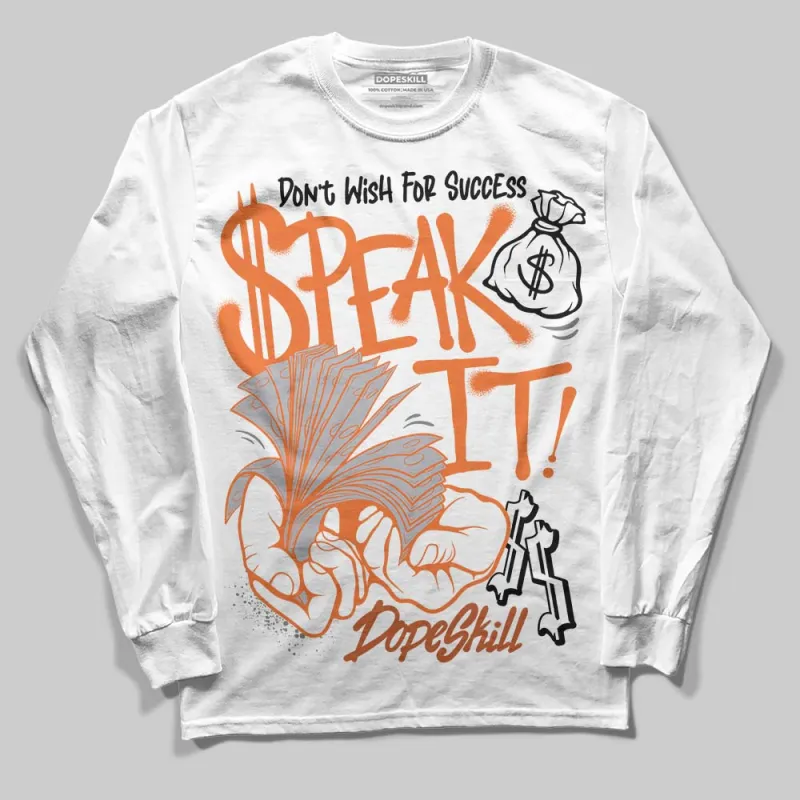 Kayano 14 Silver Piquant Orange DopeSkill Long Sleeve T-Shirt Speak It Graphic sold by DopeSkill